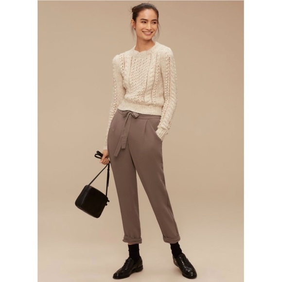 Wilfred | Allant Pants Brown Size 2 Aritzia - Picture 1 of 8